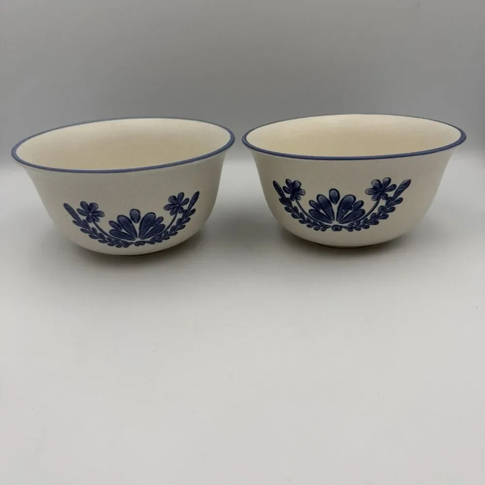 Set of 2 Pfaltzgraff Yorktowne Deep Soup/Cereal Bowls